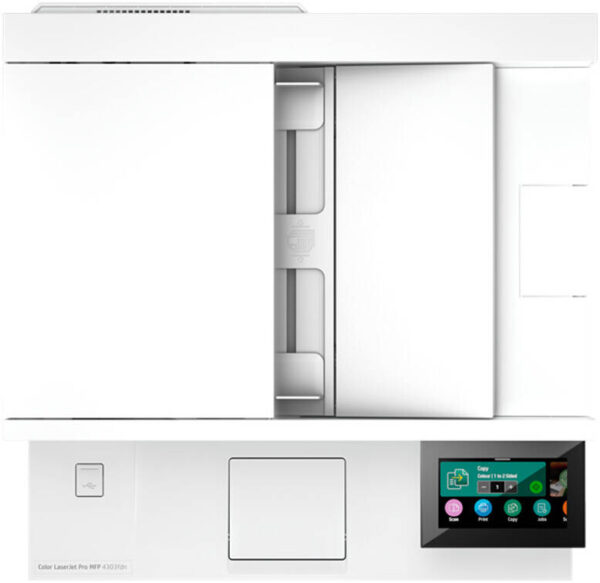 HP Color LaserJet Pro 4303FDN MFP Printer, Up to 35ppm Print Speed, ADF, Flatbed Scanner, USB, Ethernet, White - Image 5