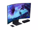 Samsung G97NC Odyssey Ark 55" UHD Curved Gaming Monitor, Quantum Mini-LED Panel, 165Hz Refresh Rate, 1ms Response Time, Black, Open Box (QC Done) - Image 4