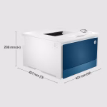 HP Laserjet Pro 4203DW Color Laser Printer, Print speed up to 35/33 ppm Black & Color, USB, Wi-Fi, White - Image 5