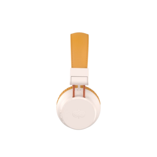 Engage HS E30 Bluetooth Headphones – Wireless Over-Ear Headset with Active Noise Cancellation Upto 55H Playtime with Crystal-Clear Audio, Beige color - Image 2