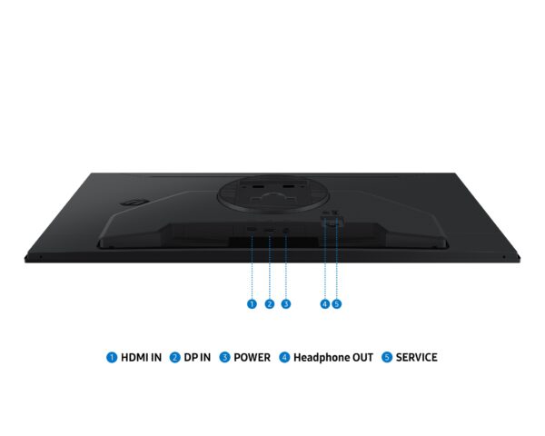 Samsung Odyssey G5 G50F Gaming Monitor, 32" IPS Display, QHD Resolution, 180Hz Refresh Rate,1ms Response Time, Black - Image 5