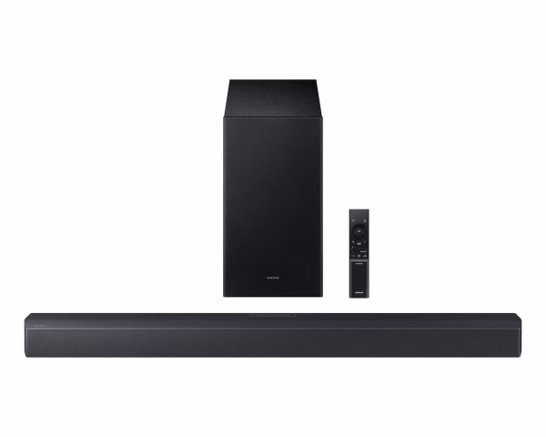 Samsung B-series Soundbar B450F, 300W 2.1ch with HDMI ARC, Wireless Subwoofer, Dolby Audio, Titan Black - Image 2