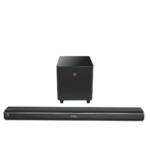 ENGAGE BAR 133 SW RGB Wireless Soundbar System, 250w RMS & 5000W PMPO Max Power, Double Glass Dazzling RGB Light, Intuitive Controls, Bluetooth 5.0, Black