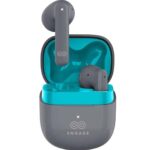 Engage PODS E96 Bluetooth Earbuds, Dual Mic ENC+DNS, 50ms Low Latency, AD6976D4 Chip Support, Easy to Use Touch Controls, 300mAh Battery Capacity, Gray