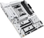 Asus X870 Max Gaming Wi-Fi 7 ATX Motherboard, AM5 Socket, 4× DDR5 DIMM, Max 256GB Memory, Wi-Fi 7, Bluetooth, White - Image 5