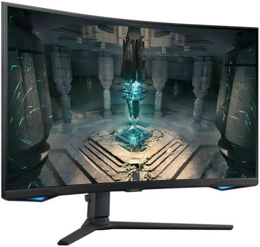 Samsung Odyssey G6 Curved Gaming Monitor, 32″ QHD VA Display, 240Hz Refresh Rate, 1ms Response Time, Black, LS32BG650EMXUE