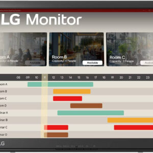 LG 17BR30T 17" Touch Monitor, TN Panel, 1280 x 1024 Resolution, 75Hz Refresh Rate, 5ms Response Time, Black