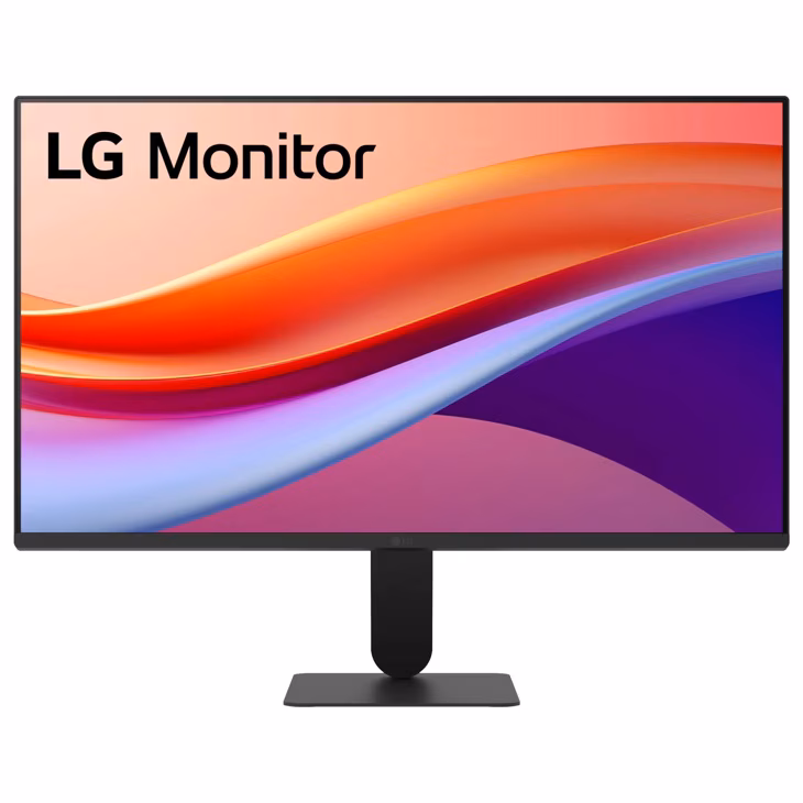 LG 24″ 24U411A FHD Monitor, IPS Panel, 120Hz Refresh Rate, 1ms MBR, HDR10, Black