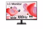 LG 32" 32MR50C Full HD 1500R Curved Monitor, 100Hz Refresh Rate, AMD FreeSync™ Compatible, Black