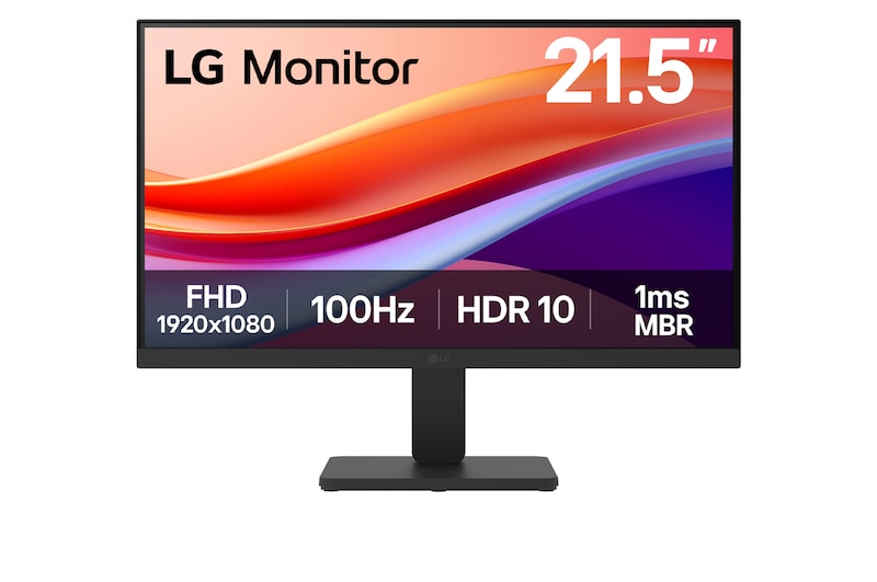 LG 22″ 22U401A FHD Monitor, 100Hz Refresh Rate, 1ms MBR, sRGB 99% (Typ.), HDR10, Black