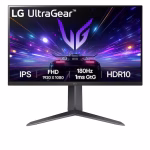 LG 27" 27GS65F UltraGear Full HD IPS Gaming Monitor, 180Hz Refresh Rate, 1ms Response Time, HDR10, AMD FreeSync, Black