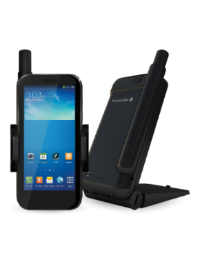 Thuraya SatSleeve Hotspot, Compatible With iOS and Android, Equipped SOS Call Button, Black