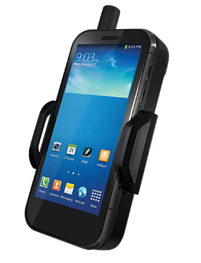 Thuraya Satsleeve Plus Satellite Phone, 3 Hours Talk Time and Up to 36 Hours Standby, Voice/SMS/Email, Black