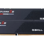 G.Skill Ripjaws S5 32GB (2x16GB) DDR5 Desktop RAM, 6000 MT/s Memory Speed, Non-ECC Unbuffered, Black