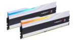 G.Skill Trident Z5 64GB (2x32GB) DDR5 RGB Desktop RAM, 6000 MT/s Memory Speed, Non-ECC Unbuffered, White