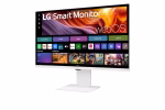 LG 32” 32U850SA UHD Smart Monitor, 4K IPS Panel, WebOS, Built-in FHD Webcam, Magic Remote Support, White - Image 3