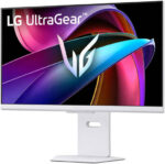 LG 32" 32G810SA UltraGear™ AI Smart Gaming Monitor, 4K IPS Panel, 144Hz Refresh Rate, 1ms Response Time, G-sync Compatible, WebOS, White - Image 3