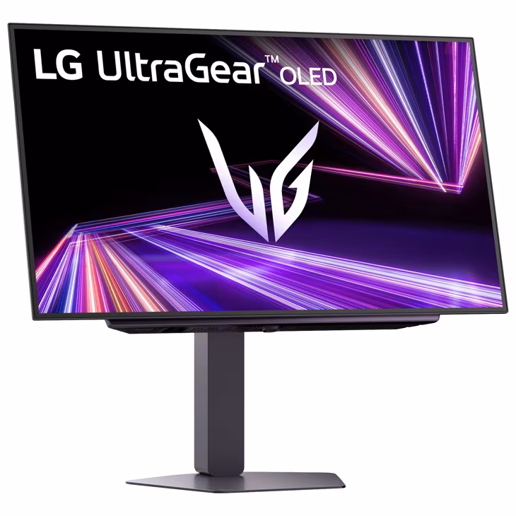 LG 27″ UltraGear™ Glossy OLED QHD Gaming Monitor, 240Hz Refresh Rate, 0.03ms Response Time, G-Sync Compatible, Black