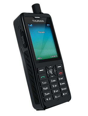 Thuraya XT-PRO Satellite Phone, Up to 9 Hours Talk-Time & 100 Hours Standby Time, SOS button, Black