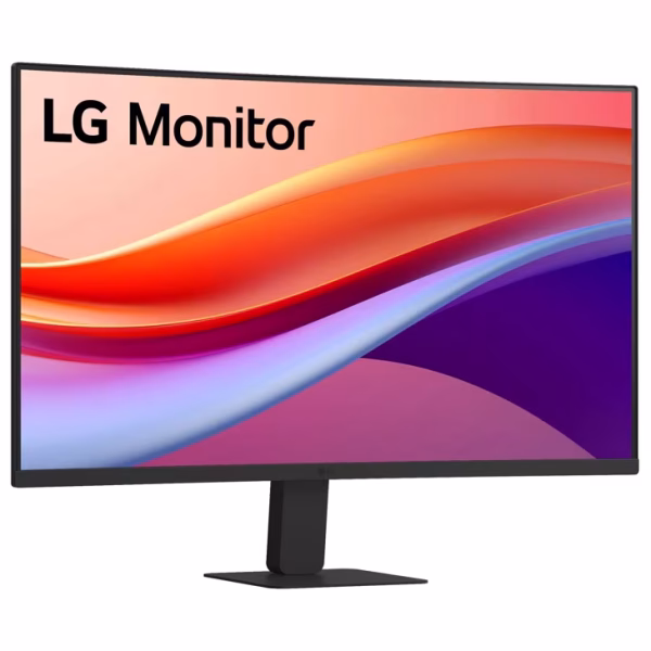 LG 24" 24U421A FHD Curved Monitor with USB Type-C 15W PD, 100Hz Refresh Rate, HDR10, Black - Image 2