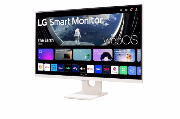 LG 27″ 27U511SA Full HD Smart Monitor, IPS Panel, WebOS, Magic Remote Support, White - Image 4