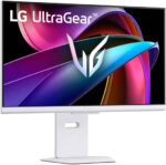 LG 32" 32G810SA UltraGear™ AI Smart Gaming Monitor, 4K IPS Panel, 144Hz Refresh Rate, 1ms Response Time, G-sync Compatible, WebOS, White - Image 2