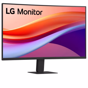 LG 27″ 27U421A FHD Curved Monitor, VA Panel, 100Hz Refresh Rate, USB-C Port, Black