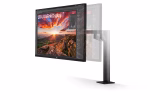 LG 32" 32UN880K 4K Ergo Monitor, IPS Display, USB-C with 60W Power Delivery, Black - Image 2