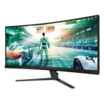 Philips Evnia 34" 34M2C3500L WQHD Curved Gaming Monitor,  VA Panel, 180 Hz Refresh Rate, 0.5 ms Response Time, Adaptive Sync, Black - Image 3