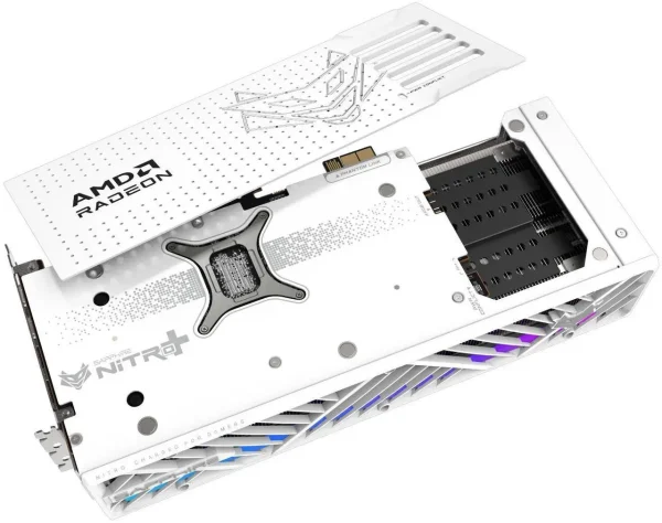 Sapphire Nitro+ AMD RADEON RX 9070 XT OC Phantomlink Polar Lite Graphics Card, 16GB 256-Bit GDDR6, PCI Express 5.0, White - Image 5