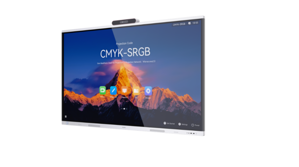 Huawei IdeaHub S3 Interactive Display, 75" 4K UHD Touch Display, Auto-Framing, Wi-Fi & BT Connectivity, Jade White - Image 2