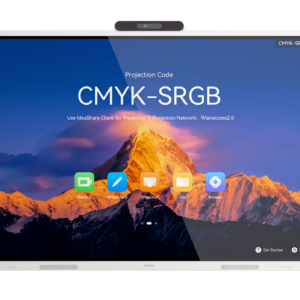 Huawei IdeaHub S3 Interactive Display, 75" 4K UHD Touch Display, Auto-Framing, Wi-Fi & BT Connectivity, Jade White