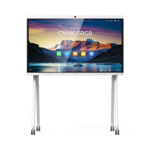 HUAWEI IdeaHub B3 Interactive Display, 75″ 4K UHD Touch Display, Professional 4K Video Camera, 16ms Response Time, Wi-Fi 6, Jade White