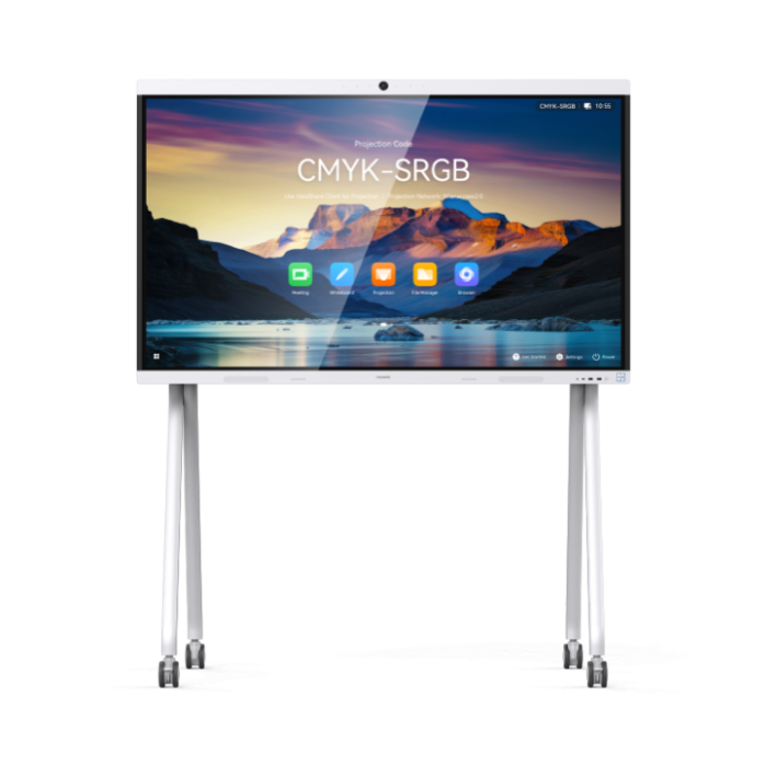 HUAWEI IdeaHub B3 Interactive Display, 86″ 4K UHD Touch Display, Professional 4K Video Camera, 16ms Response Time, Wi-Fi 6, Jade White