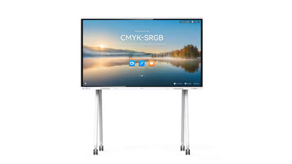 HUAWEI IdeaHub Board 3 Pro 65" Interactive Display, 4K UHD Resolution Touch Display, 16ms Response Time, Wi-Fi 6, Jade White - Image 3
