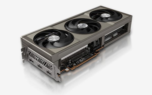 Sapphire Nitro+ AMD Radeon RX 9060 XT GAMING OC Graphics Card, 16GB 128 bit DDR6 Memory, AMD RDNA™ 4 Architecture, PCI-Express 5.0 x16, Black - Image 3