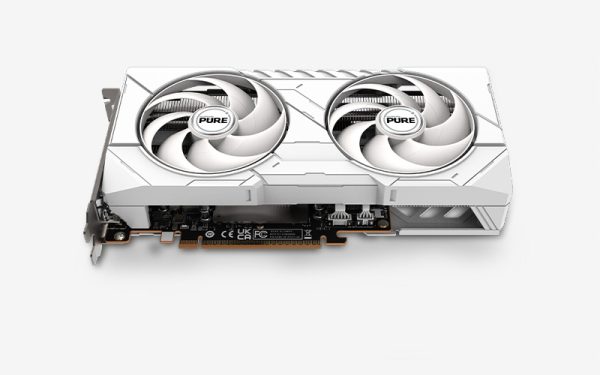 Sapphire Pure AMD Radeon™ RX 9060 XT OC Graphics Card, 16GB 128 bit DDR6 Memory, AMD RDNA™ 4 Architecture, PCI-Express 5.0 x16, White - Image 2