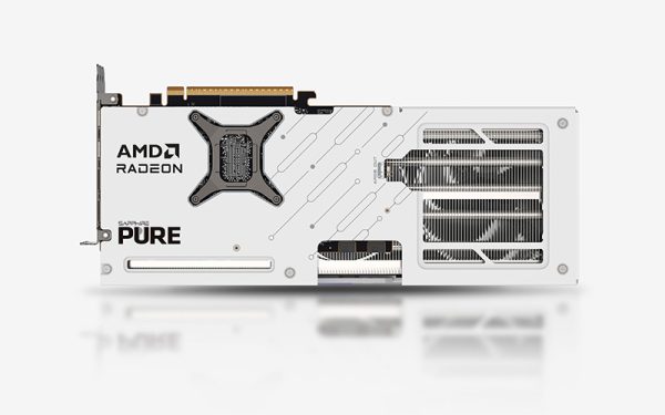 Sapphire Pure AMD Radeon™ RX 9070 OC Graphics Card, 16GB 256 bit DDR6 Memory, AMD RDNA™ 4 Architecture, PCI-Express 5.0 x16, White - Image 5