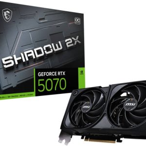 MSI GeForce RTX™ 5070 12G SHADOW 2X OC Graphics Card, 912-V532-011