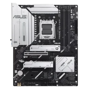 ASUS PRIME X870-P WIFI Motherboard, AM5 Socket, WiFi 7, USB 40Gbps Type-C, PCIe 5.0 slots, USB 10Gbps Type-C, Aura Sync