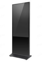 Hikvision 55-inch Floor Standing Digital Signage, D-LED Backlight, 500 Nits Brightness, 6.5 ms Response Time, Black - Image 3