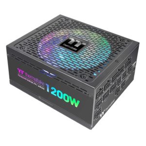 Thermaltake TOUGHPOWER PF1 ARGB -1200W Fully Modular Power Supply, 80 PLUS Platinum Certified, Black