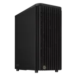 ASUS ProArt PA401 Wood Edition - Metal Panel, Build-in with two 160mm front fans and one 120mm rear fan, along with an integrated fan hub, Black