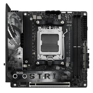 ASUS ROG STRIX X870-I GAMING WIFI Motherboard, WIFI 7, PCIe Gen5 Support, DDR5 128GB Max Support