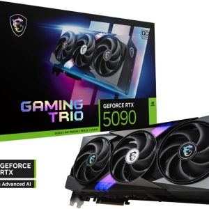 MSI GEFORCE RTX 5090 32GB GAMING TRIO OC Graphics Card, 912-V530-024