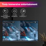 Lenovo L32p-30 32" UHD USB Type-C monitor, IPS Panel, 60 Hz Refresh Rate, 4ms Response Time, 3W×2 speakers, AMD Freesync, Black - Image 3