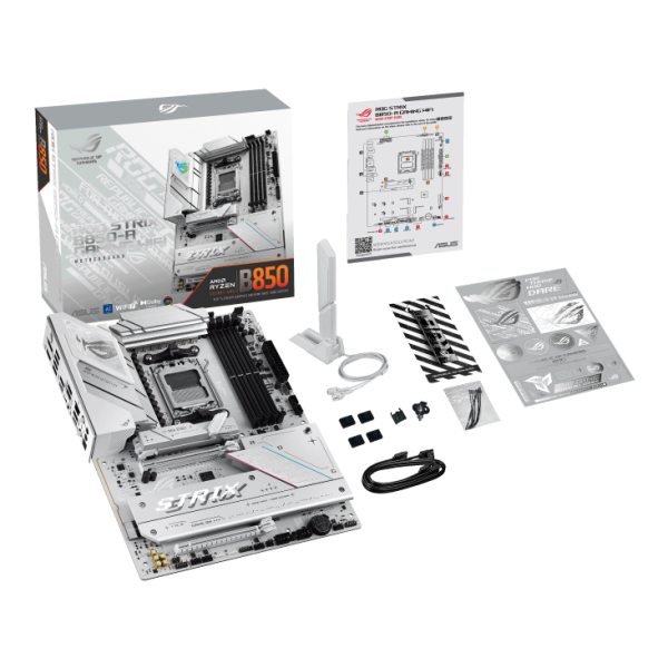 ASUS ROG STRIX B850-A GAMING WIFI Motherboard, AM5 Socket, PCIE Gen 5, DDR5  Max. 256GB, WIFI 7 - Image 2