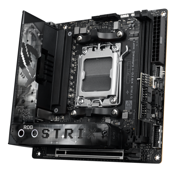 ASUS ROG STRIX X870-I GAMING WIFI Motherboard, WIFI 7, PCIe Gen5 Support, DDR5 128GB Max Support - Image 3