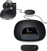 Logitech GROUP video conferencing system for mid to large-sized meeting rooms, Black, 960-001057