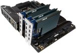 ASUS GeForce® GT 730 Graphics Cards, Quad HDMI Ports for 4K Multi-Monitor Productivity, Single-Slot Design for Small Chassis Compatibility, Passive Cooling for Silent Operation - Image 3